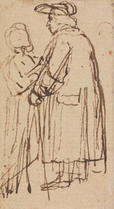 Study of a Gentleman, Called Dr. Johnson by John Flaxman